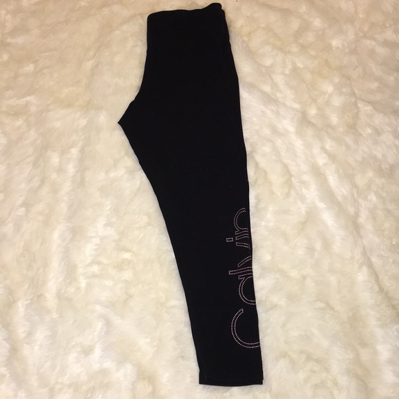 Calvin Klein Pants - Calvin Klein cotton work out tights size large
